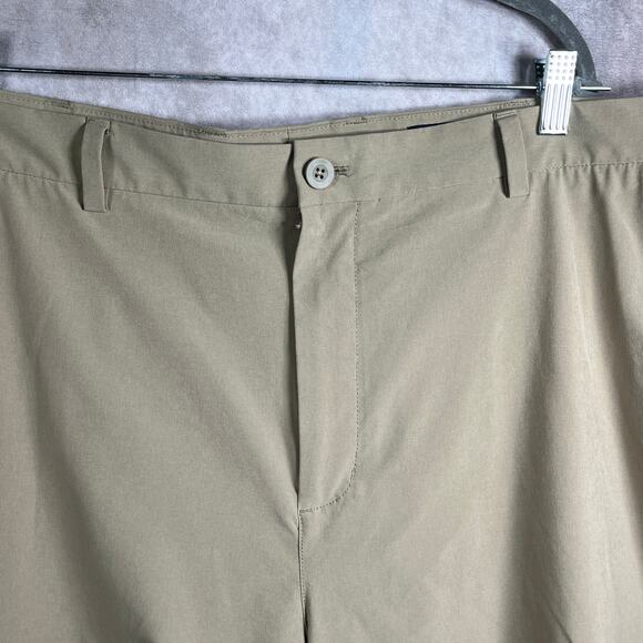 Vineyard Vines Performance Shorts Mens 40 Tan Khakis Chino Outdoor Casual Preppy - Picture 3 of 8